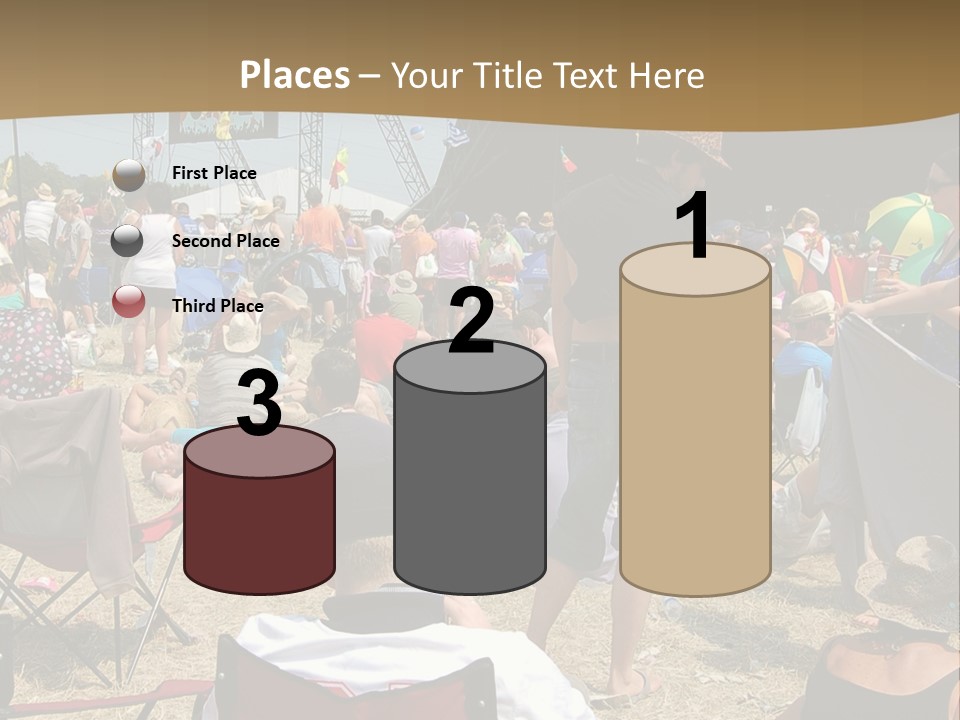 Grass Summer Fashion Fun PowerPoint Template