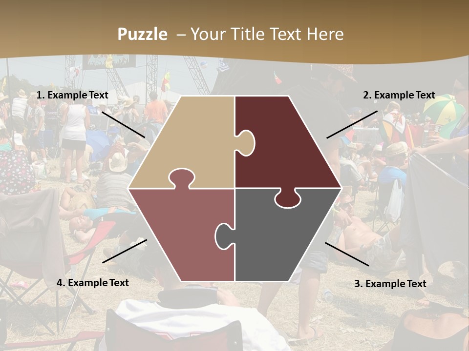 Grass Summer Fashion Fun PowerPoint Template