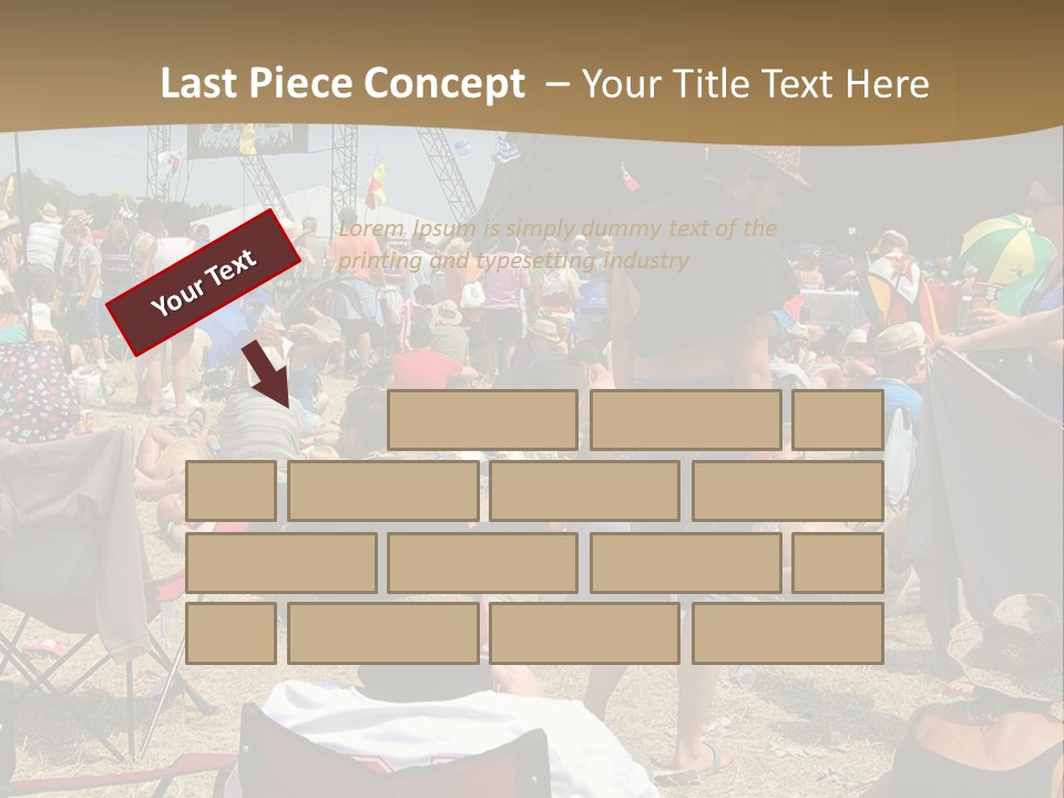 Grass Summer Fashion Fun PowerPoint Template