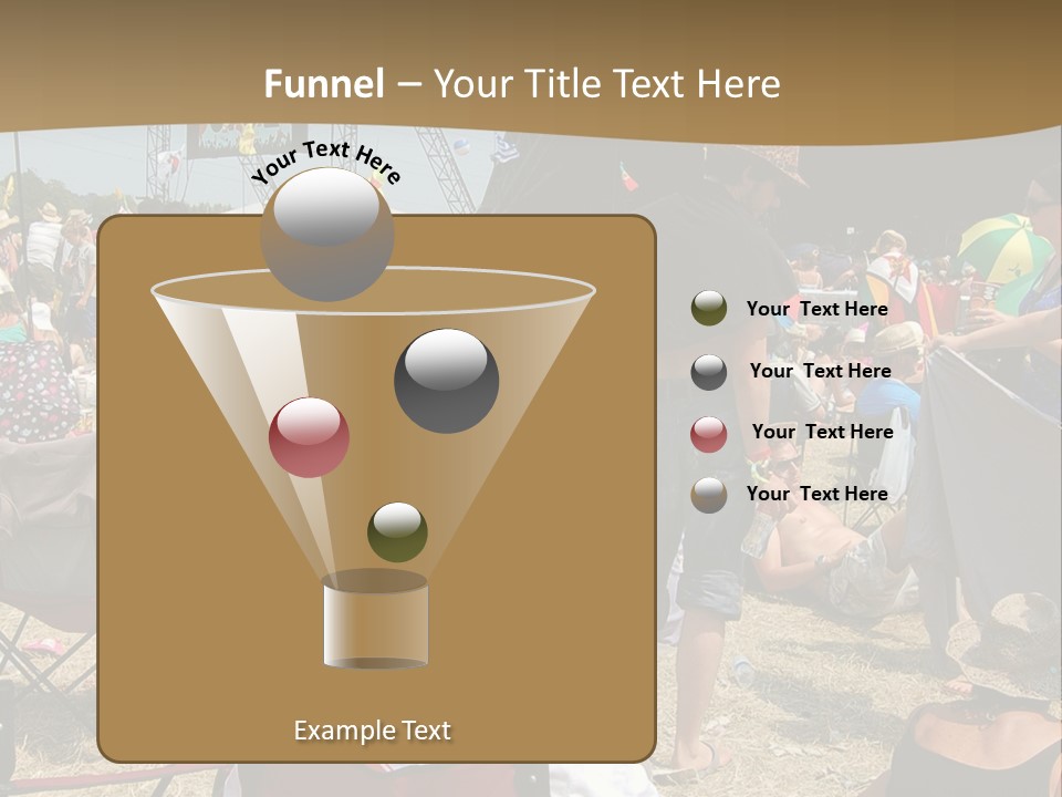 Grass Summer Fashion Fun PowerPoint Template