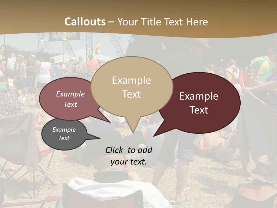 Grass Summer Fashion Fun PowerPoint Template