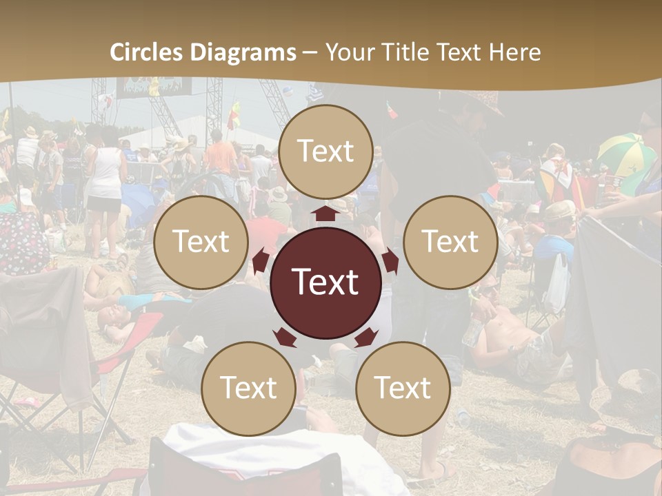 Grass Summer Fashion Fun PowerPoint Template