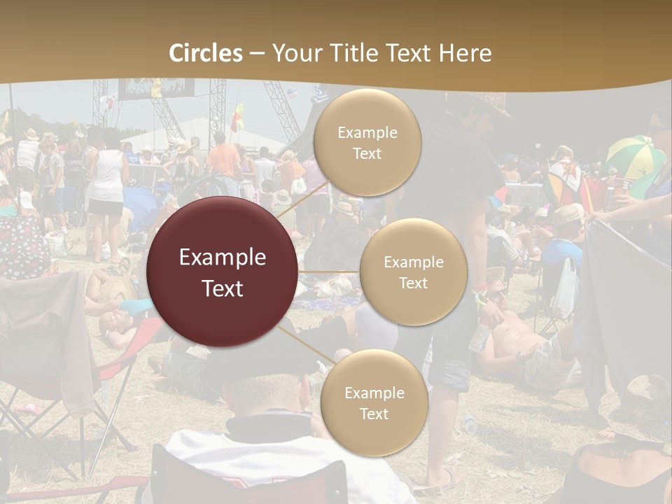 Grass Summer Fashion Fun PowerPoint Template