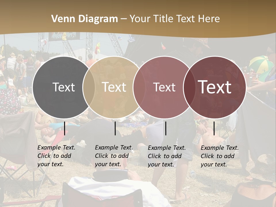 Grass Summer Fashion Fun PowerPoint Template