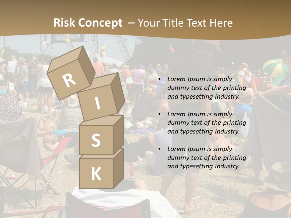 Grass Summer Fashion Fun PowerPoint Template