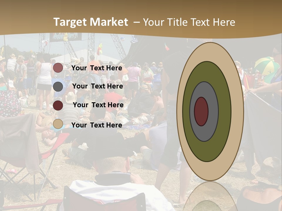 Grass Summer Fashion Fun PowerPoint Template