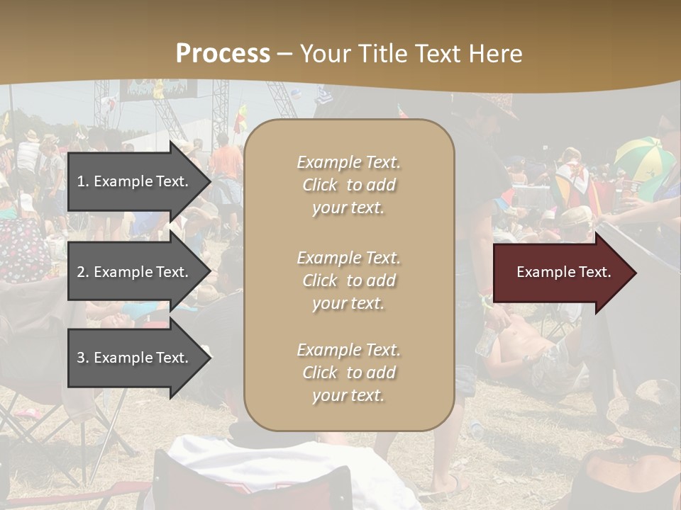 Grass Summer Fashion Fun PowerPoint Template