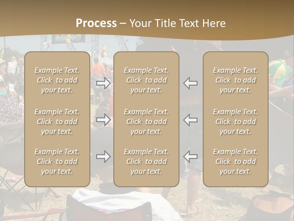 Grass Summer Fashion Fun PowerPoint Template