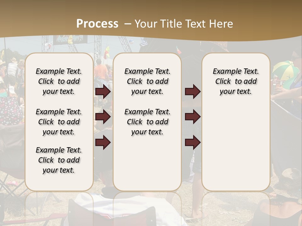 Grass Summer Fashion Fun PowerPoint Template