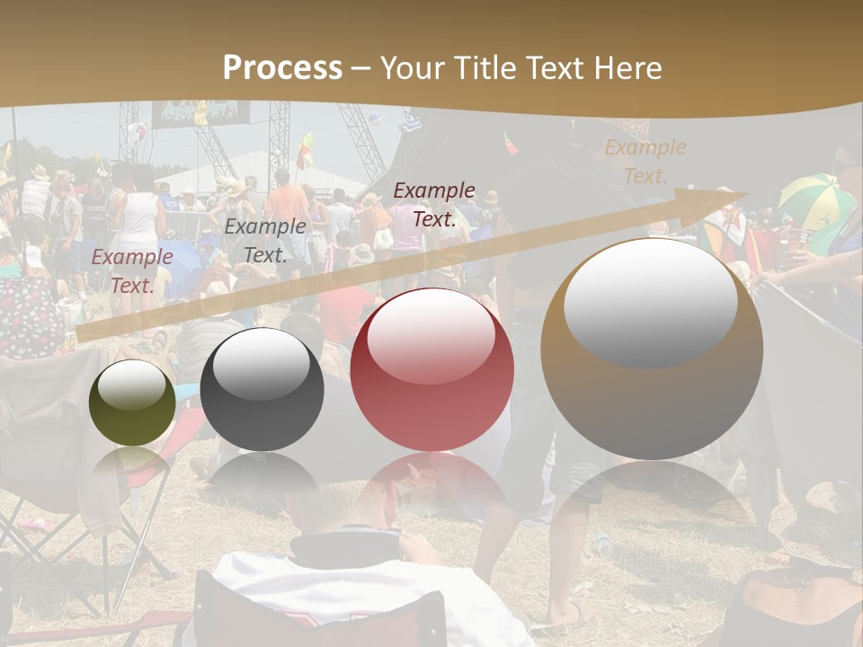 Grass Summer Fashion Fun PowerPoint Template