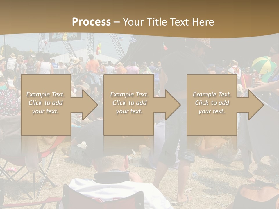 Grass Summer Fashion Fun PowerPoint Template