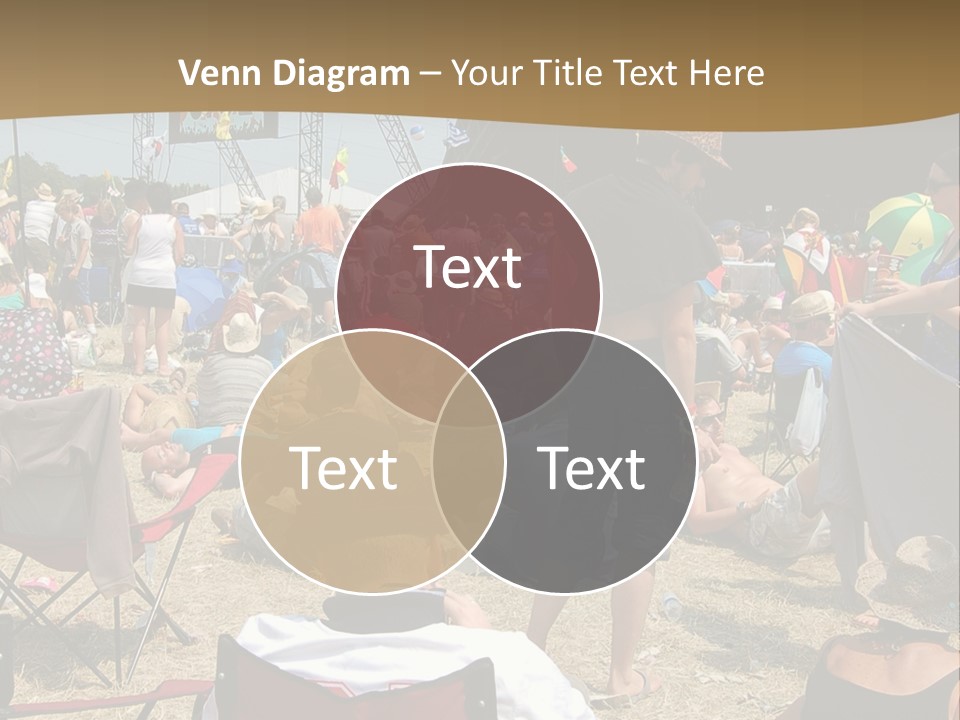 Grass Summer Fashion Fun PowerPoint Template