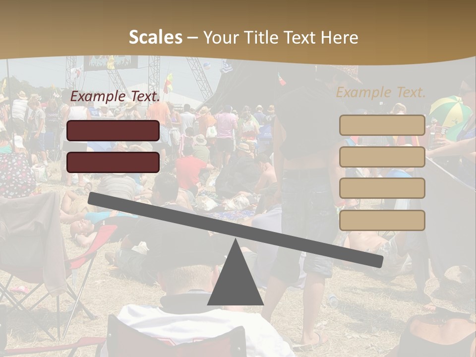 Grass Summer Fashion Fun PowerPoint Template