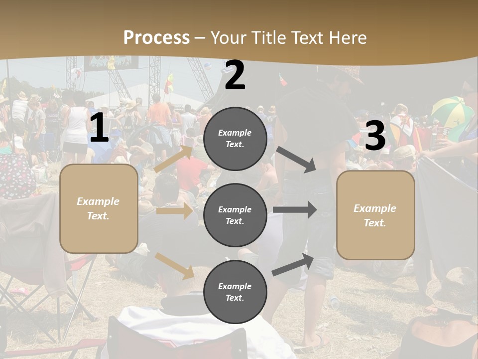 Grass Summer Fashion Fun PowerPoint Template