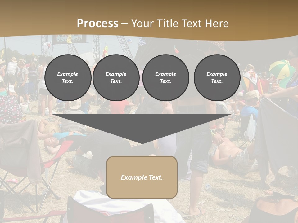 Grass Summer Fashion Fun PowerPoint Template