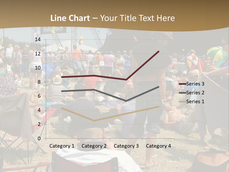 Grass Summer Fashion Fun PowerPoint Template