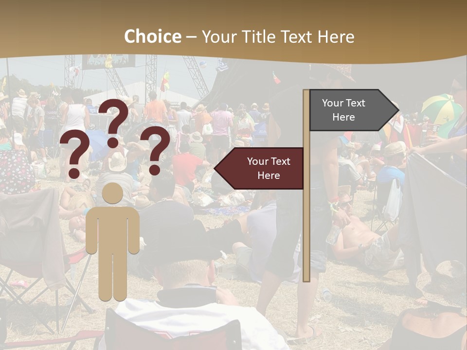 Grass Summer Fashion Fun PowerPoint Template