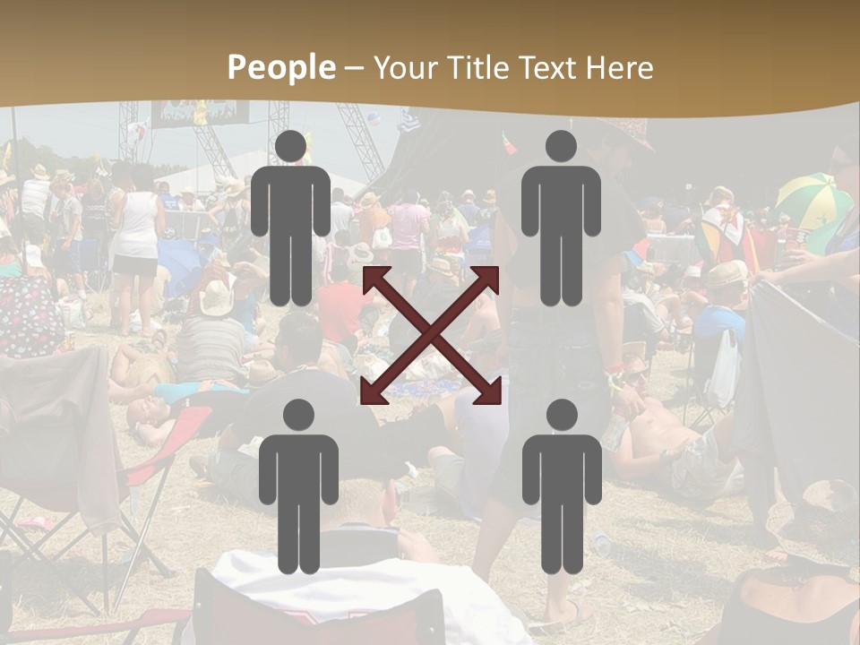 Grass Summer Fashion Fun PowerPoint Template