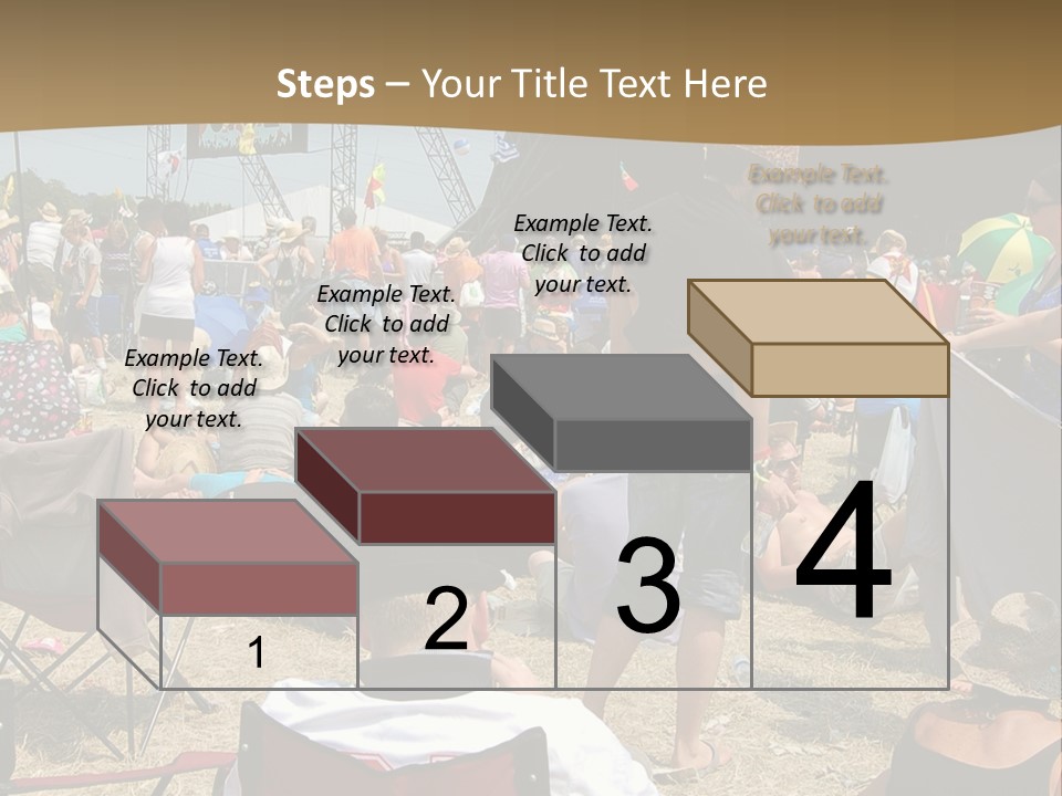 Grass Summer Fashion Fun PowerPoint Template