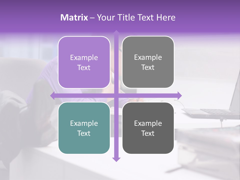 Strength Male Beauty Bicep PowerPoint Template