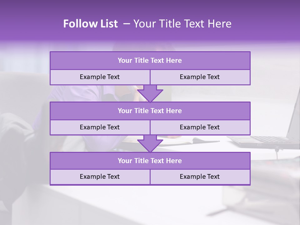 Strength Male Beauty Bicep PowerPoint Template