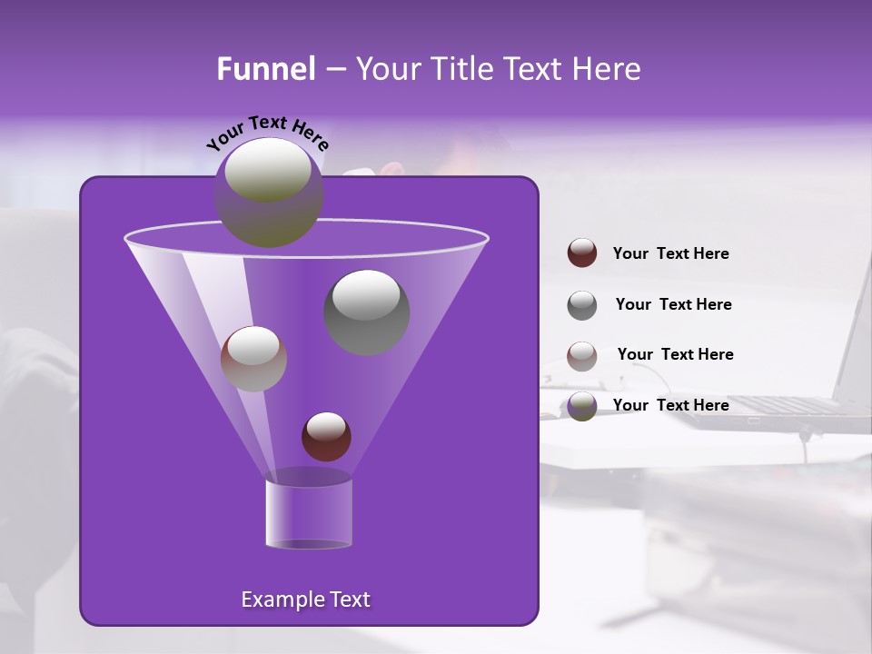 Strength Male Beauty Bicep PowerPoint Template