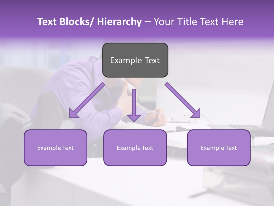 Strength Male Beauty Bicep PowerPoint Template