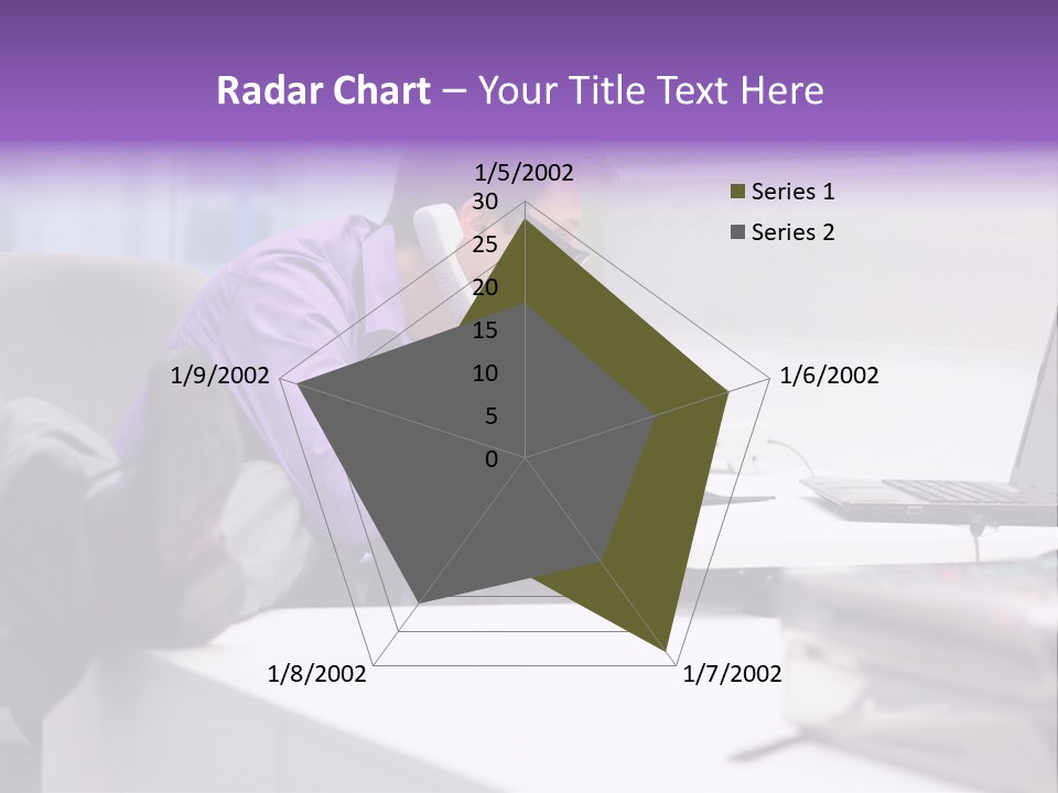 Strength Male Beauty Bicep PowerPoint Template