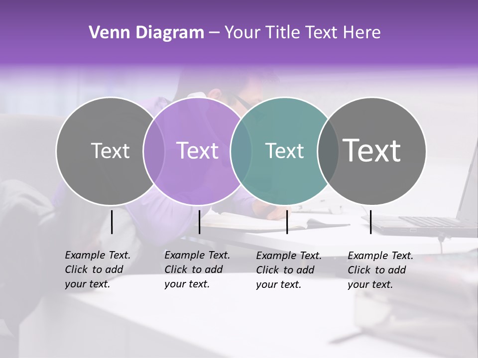 Strength Male Beauty Bicep PowerPoint Template