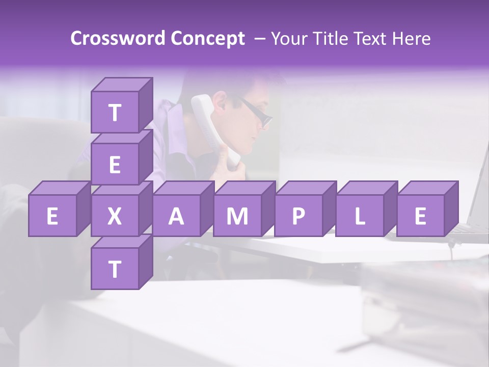 Strength Male Beauty Bicep PowerPoint Template