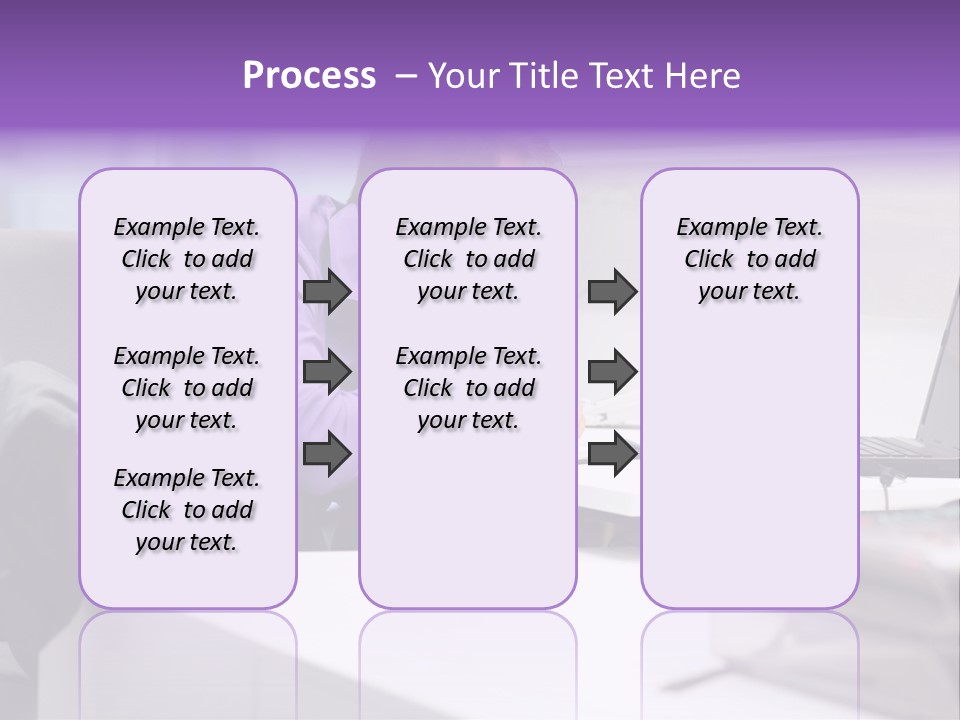 Strength Male Beauty Bicep PowerPoint Template