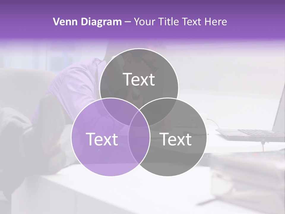 Strength Male Beauty Bicep PowerPoint Template