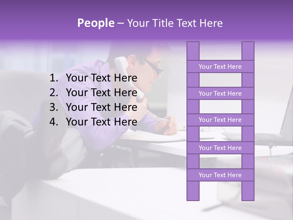 Strength Male Beauty Bicep PowerPoint Template