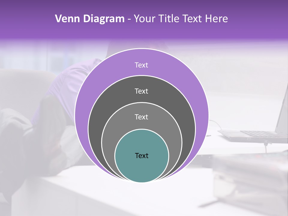 Strength Male Beauty Bicep PowerPoint Template