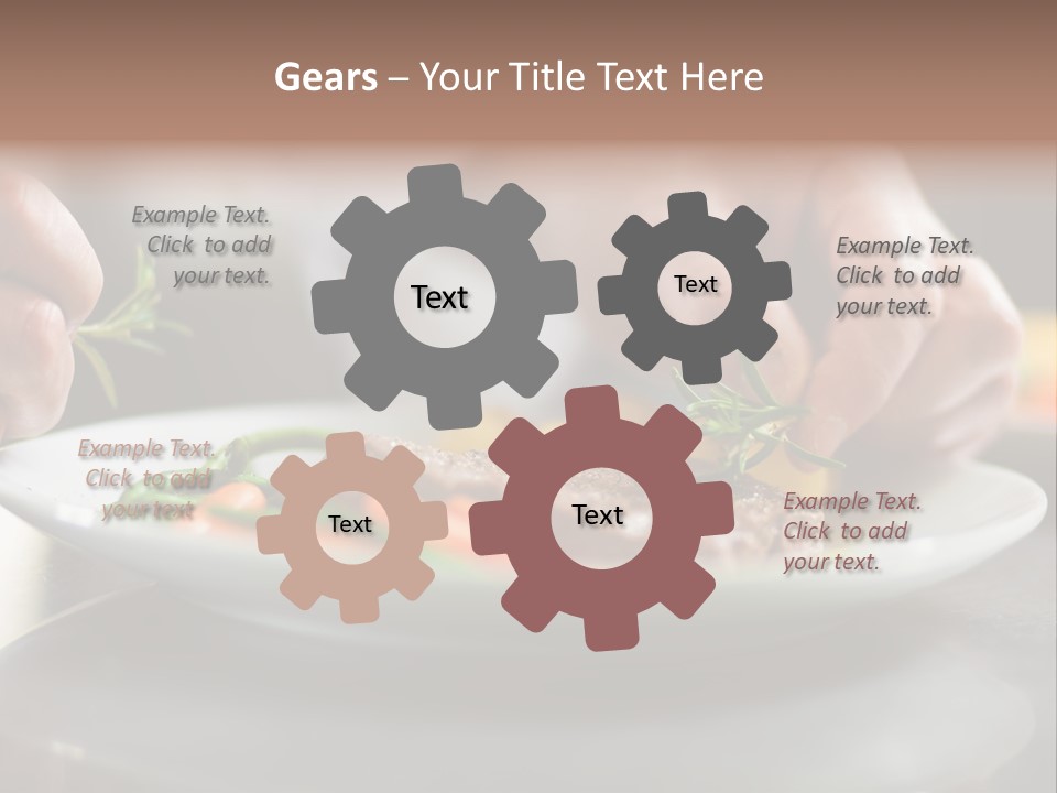 Kitchen Preparation Cooked PowerPoint Template