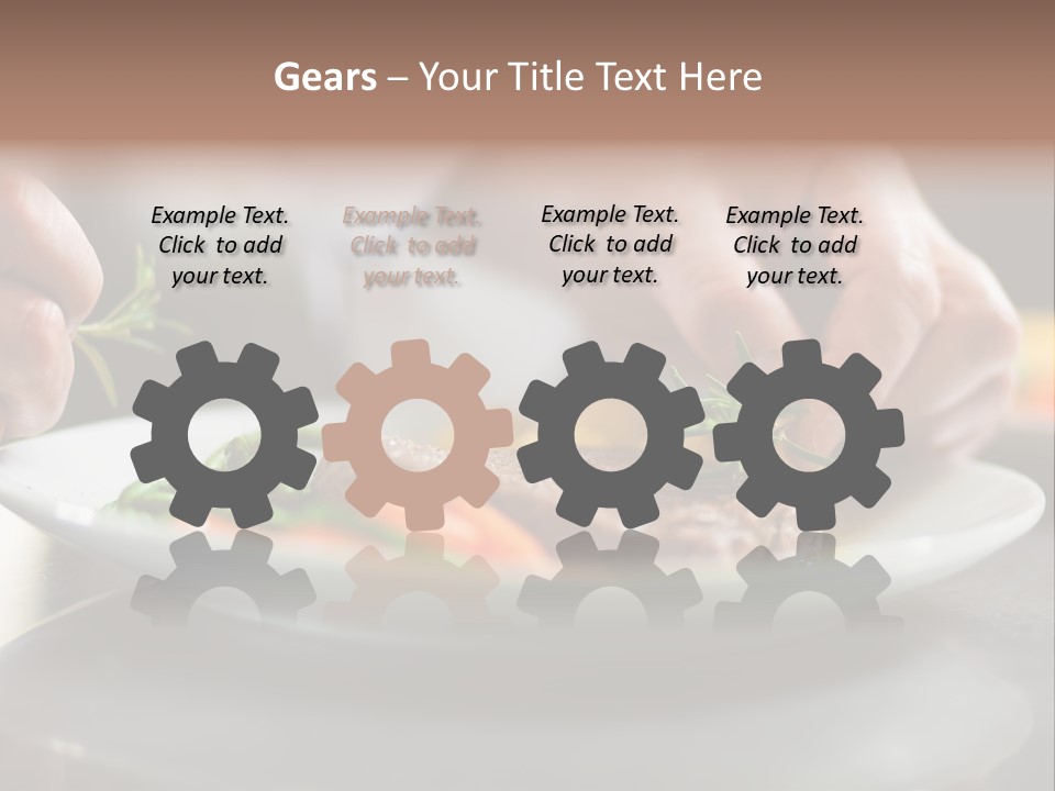 Kitchen Preparation Cooked PowerPoint Template