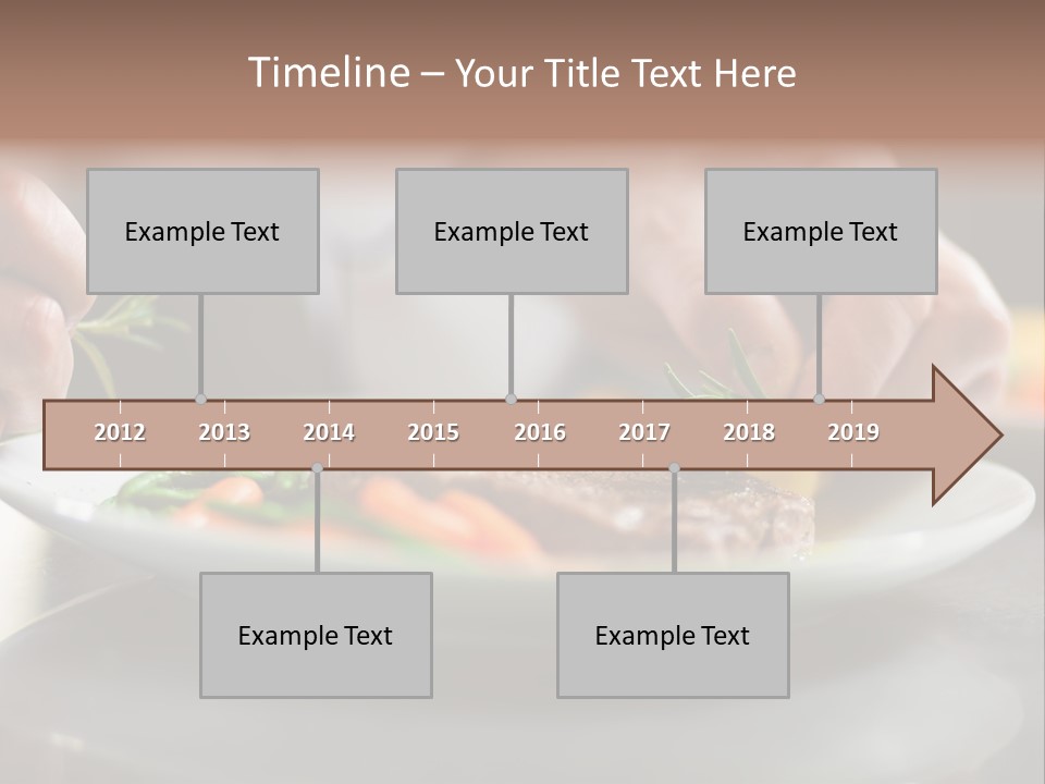 Kitchen Preparation Cooked PowerPoint Template