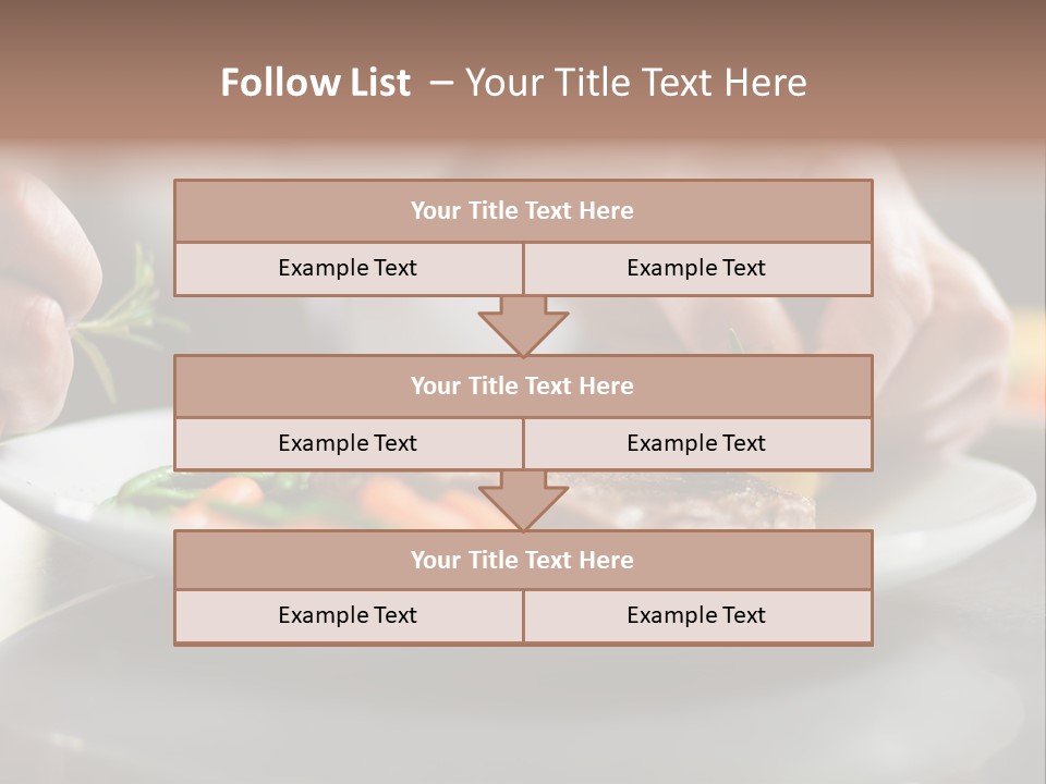 Kitchen Preparation Cooked PowerPoint Template