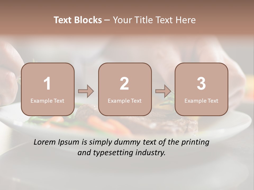 Kitchen Preparation Cooked PowerPoint Template