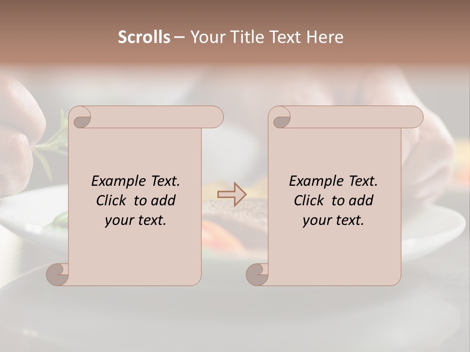 Kitchen Preparation Cooked PowerPoint Template