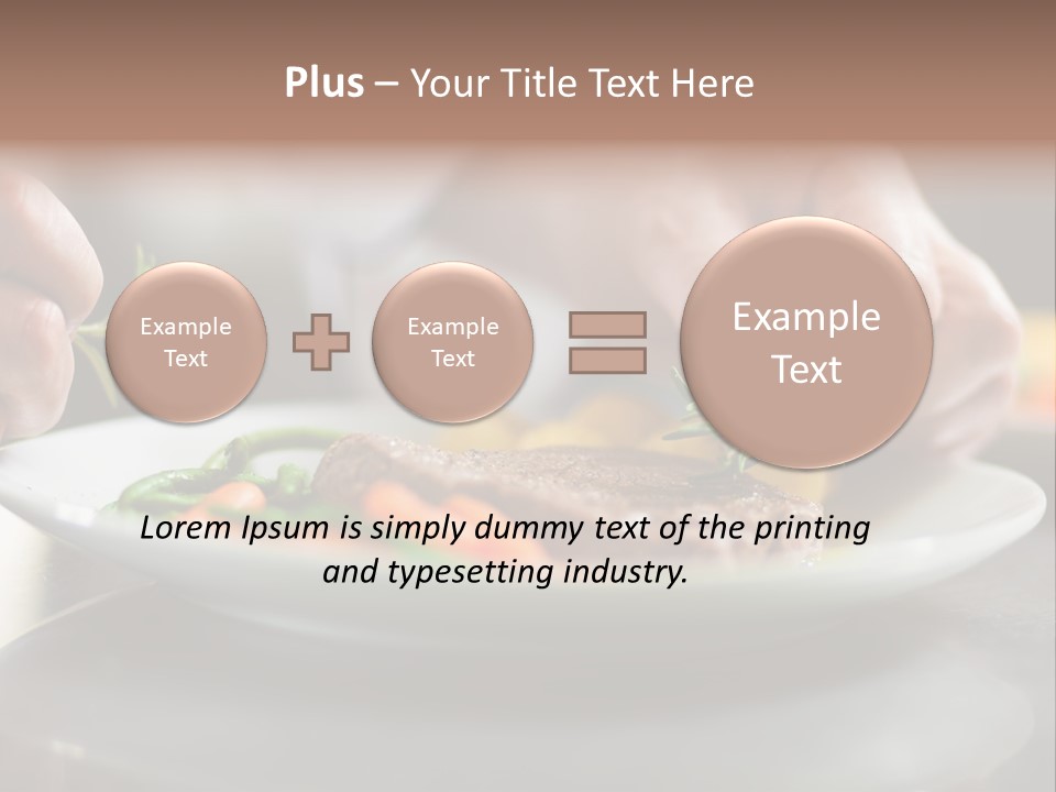 Kitchen Preparation Cooked PowerPoint Template
