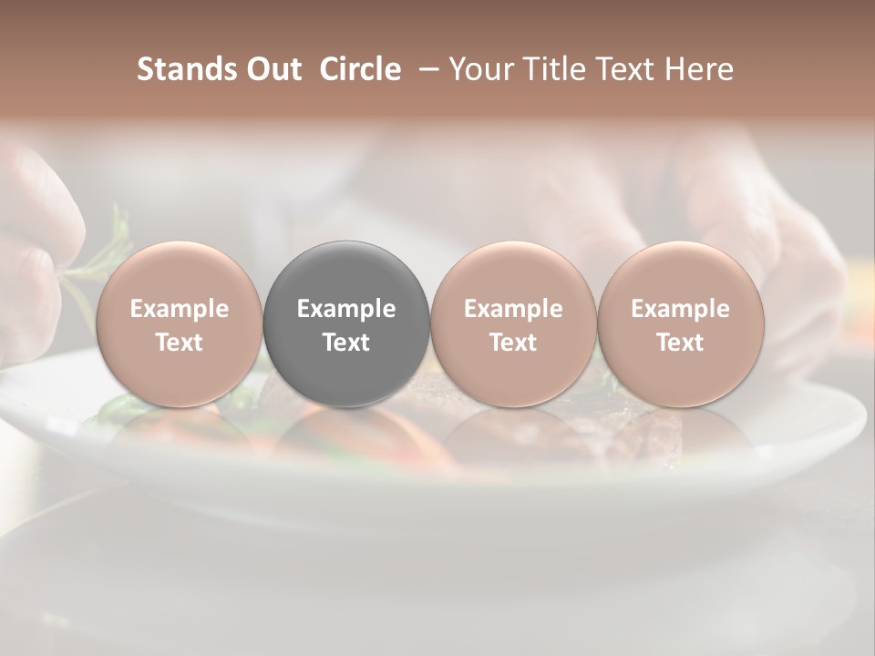 Kitchen Preparation Cooked PowerPoint Template