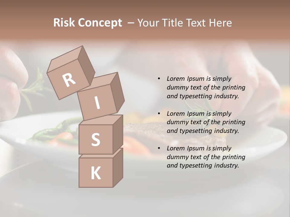Kitchen Preparation Cooked PowerPoint Template