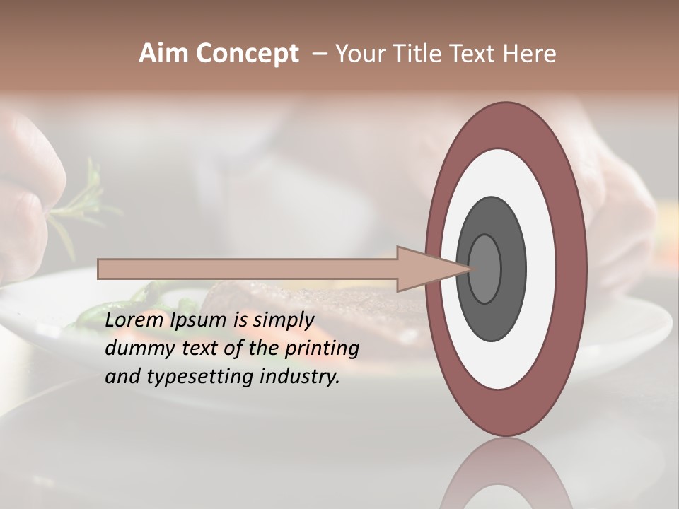 Kitchen Preparation Cooked PowerPoint Template