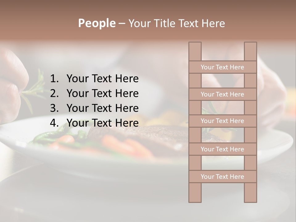 Kitchen Preparation Cooked PowerPoint Template