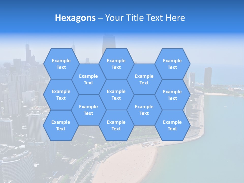 High Rise Center John Hancock PowerPoint Template