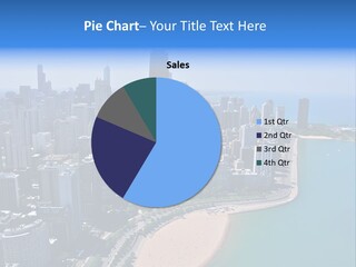 High Rise Center John Hancock PowerPoint Template