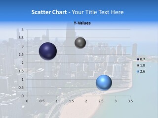 High Rise Center John Hancock PowerPoint Template