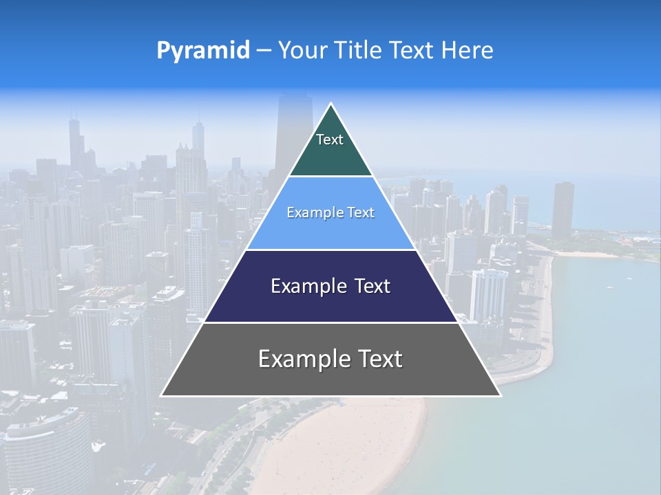 High Rise Center John Hancock PowerPoint Template