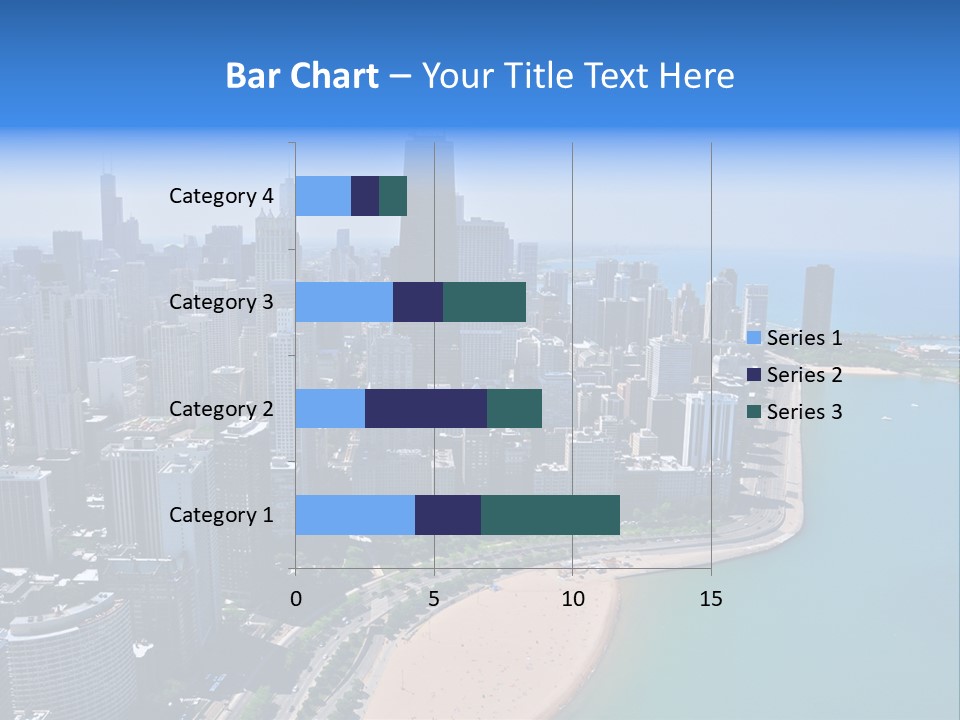 High Rise Center John Hancock PowerPoint Template